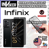 Infinix Zero 30 5G / Zero 5G 2023 / Zero Ultra / Zero 20 / Zero X Neo / Zero X Pro / Hydrogel Privacy Screen Protector