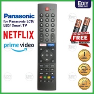 【𝐅𝐑𝐄𝐄 𝐁𝐀𝐓𝐓𝐄𝐑𝐘 𝐀𝐀𝐀 𝐗𝟐】 L2750V UNIVERSAL P@NASONIC D10 SMART Android Netflex Prime TV  LCD LED REMOTE 