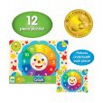The Learning Journey International - Lift & Learn Clock Wooden Puzzle 3y+