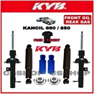 PERODUA KANCIL 660 / 850 SHOCK ABSORBER FRONT OIL AND REAR GAS KYB NEW ORIGINAL  KAYABA NEW SUSPENSION