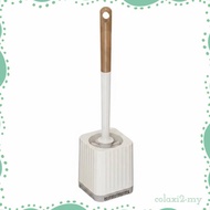 [ColaxiefMY] Wall Mounted Toilet Brush Hygienic Long Handle Toilet Brush for Restroom