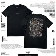 KATUN Combed T-Shirt Shop - fashion ok AllStore76Orarie T Shirt Semar Black Combed Cotton T-Shirt 24