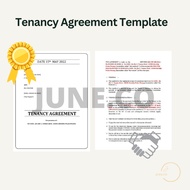 Tenancy Agreement Template Rental Agreement Documentation of Landlord and Tenant Templat Perjanjian 