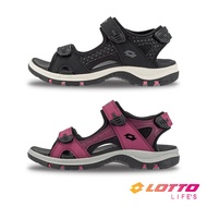 [lotto] Beautiful Decompression Walking Women's Sandals lotto Shoes Women Low-Heeled Flat Webbing Ca