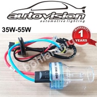 Autovision 35W H1, H3, H7, H11, H27, Hb3, Hb4 Hid Tuner Bulb Warranty