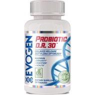 Evogen Probiotic D.R. 30 | Delayed Release Gut Flora Optimizer | Supports Immunity, Digestion, & Hea