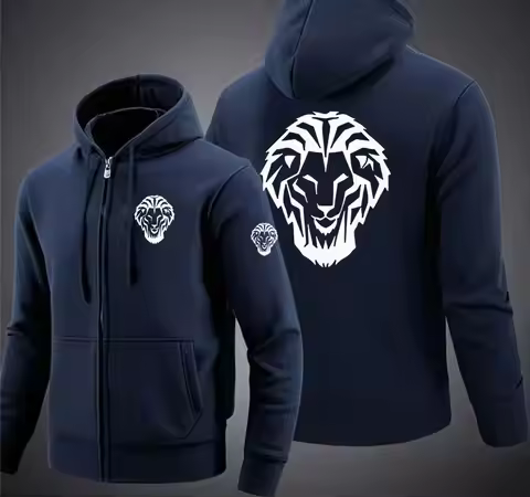 Leon Athletic Club de Bilbao Spring And Autumn Man's Fashion Zipper Hoodies Leisure Versatile Jacket
