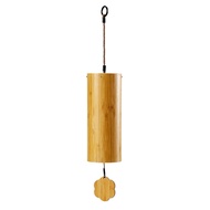 Hluru Bamboo Wind Chime Craft Outdoor Garden Terrace 8 Rod Note Ze