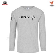 Tshirt Baju Kaos Lengan Panjang Honda CR-V Wave