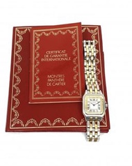 CARTIER 卡地亞 PANTHÈRE QUARTZ WATCH 石英機芯不鏽鋼腕錶 1120 - 207011360