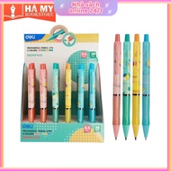 DELI EU715/EU717 mechanical pencil 0.5/0.7mm, bold and clear pencil for students and offices