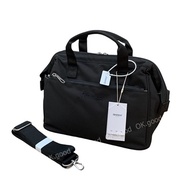 OK.good Qminica ของแท้100% boston 2way shoulder bag (Water repellent) กระเป๋าสะพายข้าง กระเป๋ากันน้ำ