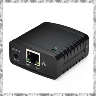 [I O J E] USB 2.0 LRP Print Server Share A LAN Ethernet Networking Printers Power Adapter USB HUB 10