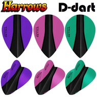 Harrows Dart Flights - Pear  Retina x 100 Micron Darts Flight 3pcs/pack (SAYAP ARROW)