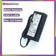 Samsung Laptop Charger 19V 3.16A 5.5*3.0mm Free Power Cord