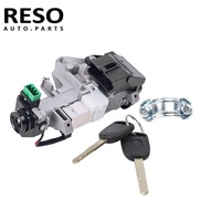 RESO ออโต้ทรานกระบอกล็อคสวิตช์สตาร์ทเครื่องมี2กุญแจชิพสำหรับ06350-SAA-G30เซ็นเซอร์ Honda Accord Civic CRV 2003-2007 35100-SDA-A71
