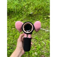 (without fan) Only knitted fan Case LS Goojodoq gfs001/mixio Homemade Crochet