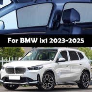 For BMW Ix1 2023-2025 Car Window SunShade Shield Front Windshield Rear Side Window Curtain