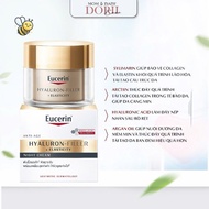 Eucerin Anti-aging lotion, helps improve Night Elasticity Elasticity+ Filler Night Cream 50ml FREE M