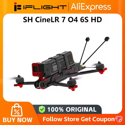 iFlight CineLR 7 O4 6S HD 7inch Drone BNF with O4 Air Unit Pro / XING2 2809 1250KV motor for FPV Lon