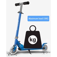 SG Local Delivery kid's Foldable Kick Pedal Scooter Children's two-wheel scooter  Birthday gift