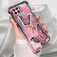 For OPPO A93 Case pink plating cartoon silicone TPU anti drop mobile phone case OPPO A93 A 93 CPH212