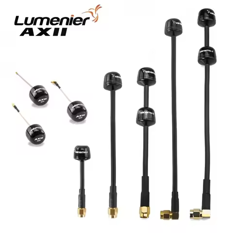 Lumenier AXII 2 Double 5.8GHz 2.2dBi Gain FPV Antenna RHCP for Fatshark EV200D FPV Goggles FPV RC Ra