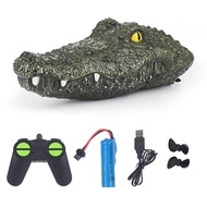 [Nosafhu] Rc Crocodile Head 4-way Remote Control Crocodile Head Boat Toy for Outdoor Fun Perfect Gif
