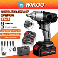 【Specials】998VF Cordless Impact Wrench Brushless Electric Wrench Drill Tool Gun 1/2'' 1/4''Drive Hea