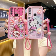 Casing Vivo 1906 / 1901 / 1902 / 1904 / 1916 / V1928A / V1901 / V1901A TPU 3D kartun patung kasus te