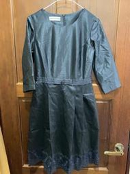 ♥玩美主題趴♥B72 28腰 電梯小姐制服洋裝 公司制服洋裝 訂做制服洋裝 專櫃制服洋裝 亮面制服洋裝