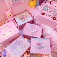 💖 Foldable Storage Box with Handle 💖 Bedsheet Story Book Toys Organizer 💖 Hello Kitty Melody Twin St