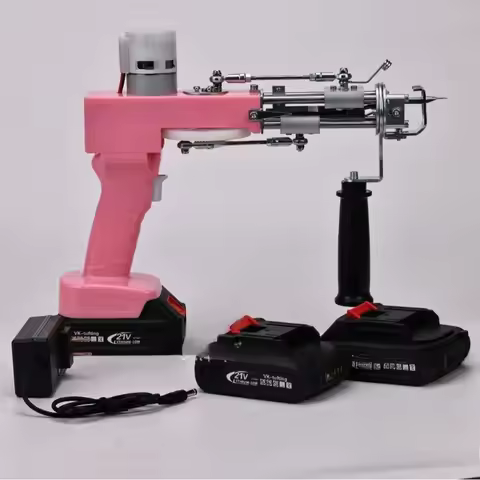 Lithium battery tufting gun, wireless carpet stun gun, carpet weaving