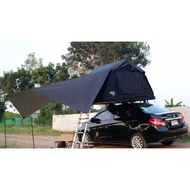 เต็นท์หลังคารถ Roof Top Tent ขนาด1.4 นอนได้2คน ผ้าต่อหน้า One adventure