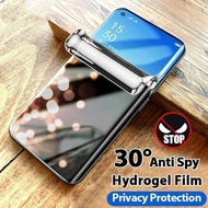 RealmeGT5 RealmeGT5Pro RealmeGT5240W 1-2Pcs 9D Anti Spy Privacy Soft Hydrogel Film For Realme GT5 Pr