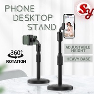 Mobile Phone Desktop Stand Universal Portable Telescopic Holder Adjustable Hand Clip Desk Stand Live