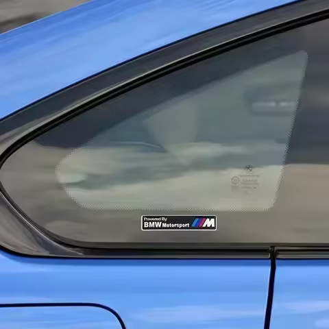 1pcs Car Badge Metal Sticker Motorsport Body Trunk Decoration For BMW M F10 F07 E90 E60 F30 E89 E85 