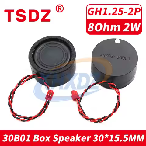 1PCS 30B01 8Ohm 2W Loudspeaker 30*15.5MM 8 Ohm 2 Watt 8R BOX Bluetooth-compatible Audio Cavity Speak