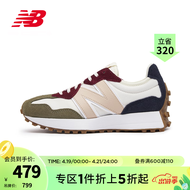 NEW BALANCE NB官方女鞋327系列复古舒适运动休闲鞋 CK1 WS327CK1 37(脚长23.5cm)