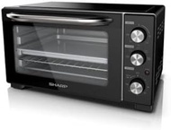 SHARP 25L Electric Oven Toaster | 1500W | 120mins Timer | Convection | Top &amp; Bottom heating