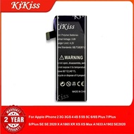 Battery For Apple iPhone 2 3G 3GS 4 4S 5 5S 5C 6/6S Plus 7/Plus 8/Plus SE SE 2020 X A1865 XR XS XS M