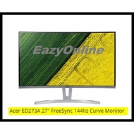 Acer ED273A 27" FreeSync 144hz Curve Monitor