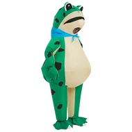 koolsoo Unisex Adult Animal Frog Inflatable Costume Dress up Halloween Cosplay Funny