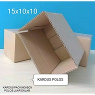 Cardboard box UK15X10X10 POLOS packaging box