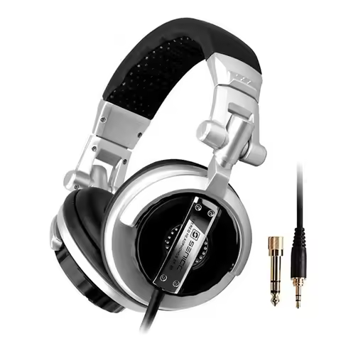 ST-80 DJ Music Headphones Wired Foldable Studio Monitor Headset 3.5mm Jack Strong Bass HIFI Earphone