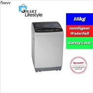 Mesin basuh panasonic Mesin basuh mini Mesin basuh manual ▲Sharp Fully Auto Washing Machine (15kg) E