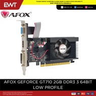 AFOX GEFORCE GT710 2GB DDR3 3 64BIT LOW PROFILE - 100% GENUINE