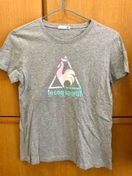 Le Coq Sportif公雞灰色tee上衣🦄️