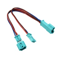 AC/Radio Adapter Y Cable Cupholder LED Ambient Light Fit For BMW F30 F31 F80 M3 Y Shape Wire Cable C