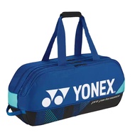 YONEX Badminton Bag 92431 - Blue with White Logo - Multiple Compartments - Sports Equipment - Pro Pe
